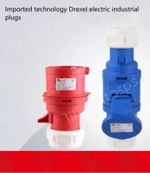 16A 3 pole 250V industrial plug