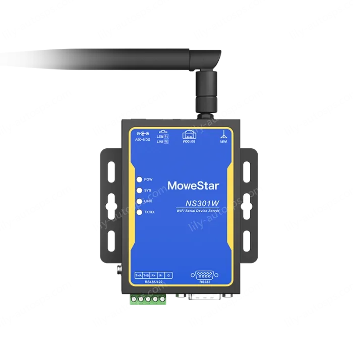 1 Port RS232/485/422 Serial to Wi-Fi/Ethernet Server
