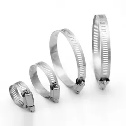 Semi-steel cross hose clamp 21-38