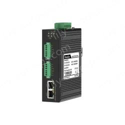 industrial-grade Modbus gateway 2-channel DIN-rail serial port server