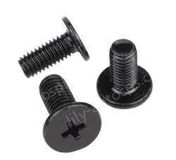 Carbon steel thin head screws M1.6*3*4
