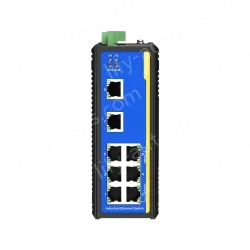 8 Ports 10/100M T(x) Din-Rail Managed Industrial Ethernet Switch