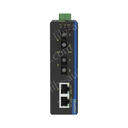 2 Ports 100M F(x) + 2 Ports 10/100M T(x) Din-Rail Unmanaged Industrial Ethernet Switch