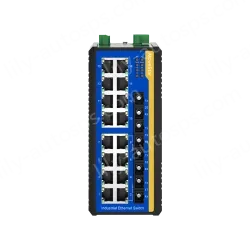 4 Ports 100M F(x) + 16 Ports 10/100M T(x) Din-Rail Unmanaged Industrial Ethernet Switch