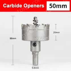 Stainless steel special hole opener 50mm