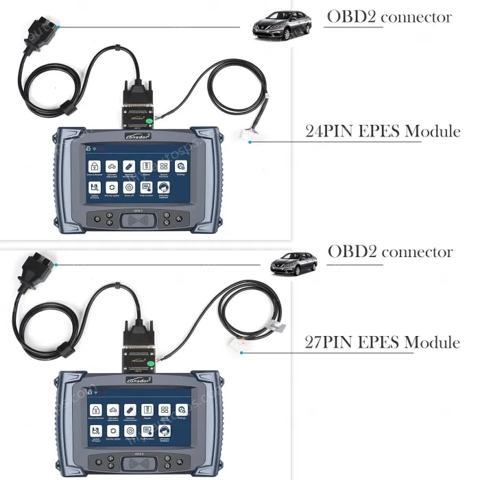 Lonsdor K518ISE Key Programmer Plus SKE-LT Smart Key Emulator 5 in 1 Set Free Shipping by DHL