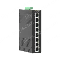 8 Ports 10/100M T(x) Din-Rail Unmanaged Industrial Ethernet Switch