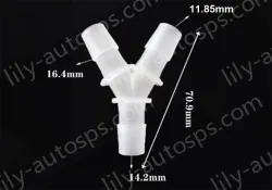 14.2mmY-shaped tee