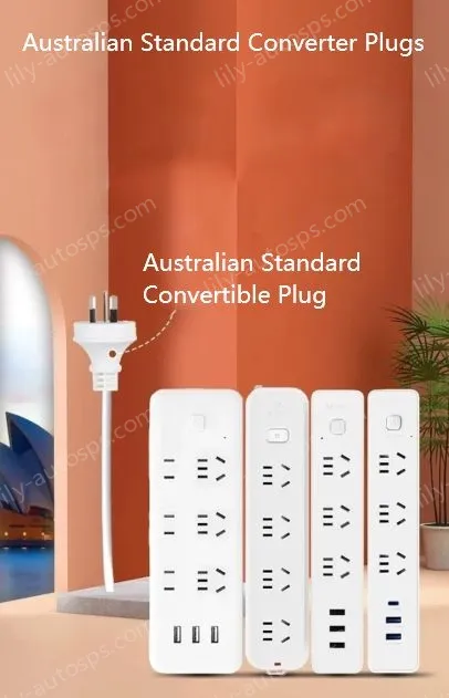Australia Master switch 3 jacks Full length 1.8m