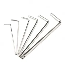 Blackened 0.9mm 20pcs flat head