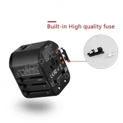 International travel adapter KRUSB-WLG3303B