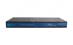 Eight serial servers
