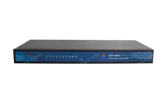 Eight serial servers
