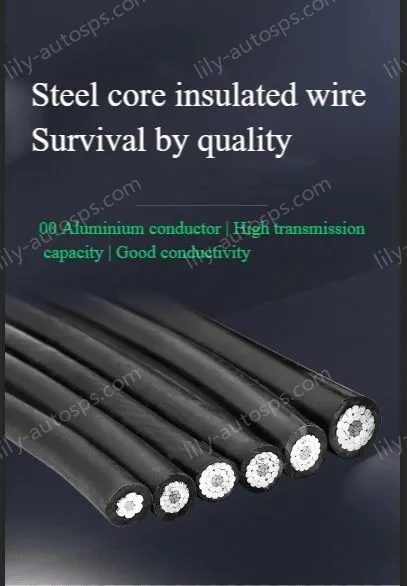 Steel core insulated wire 1KV*JKLGYJ-120/25