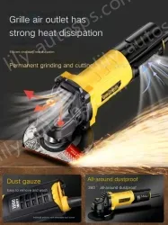 Industrial 850W side switch metal cutting and grinding