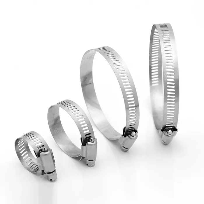 201 full steel single word throat hoop 14-27