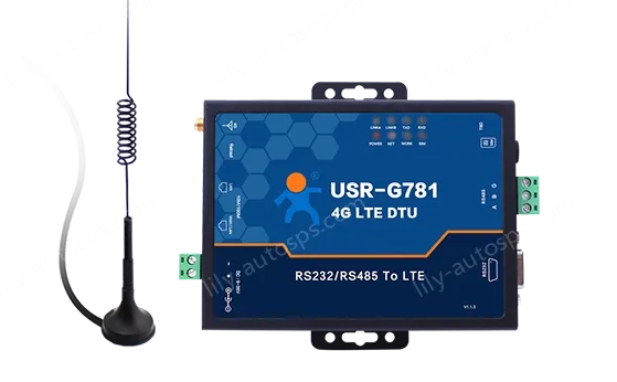 An industrial router with serial port