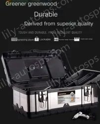 Flagship 14-inch stainless steel tool box