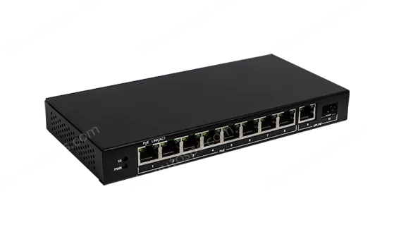 10-Port gigabit PoE switch