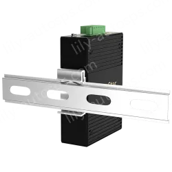 1 Port 100M F(x) + 4 Ports 10/100M T(x) Din-Rail Unmanaged Industrial Ethernet Switch