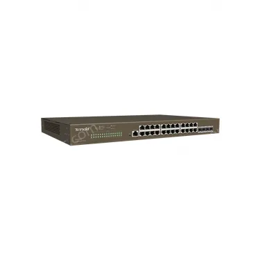 Layer-3 managed PoE switch