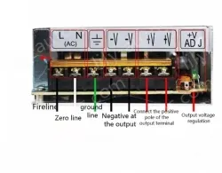 AC 220V to DC transformer 12V 5A 60w