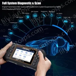 Foxwell NT624 Elite OBD2 EOBD Automotive Scanner Full system