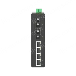 2 Ports 100M F(x) + 4 Ports 10/100M T(x) Din-Rail Unmanaged Industrial Ethernet Switch