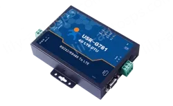 An industrial router with serial port