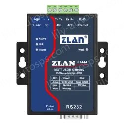 MQTT+JSON to Modbus gateway