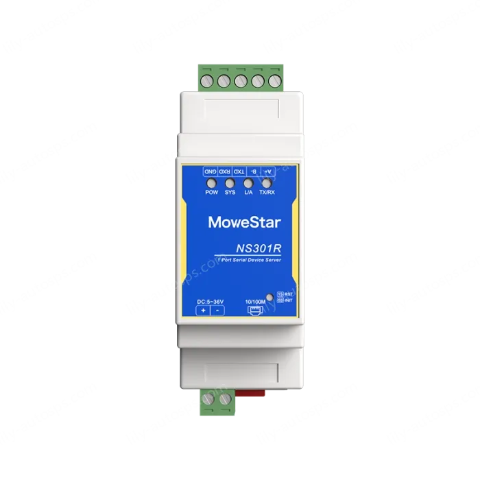 1 Port RS232/485 Serial to 100M Ethernet Server