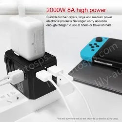 Hot sale PD travel adapter KRUSB-WLG3301B