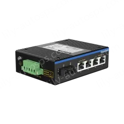 1 Port 100M F(x) + 4 Ports 10/100M T(x) Din-Rail Unmanaged Industrial Ethernet Switch