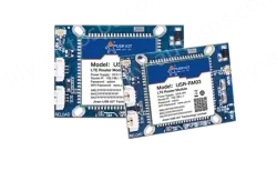 Dual-network port 4G wireless router module