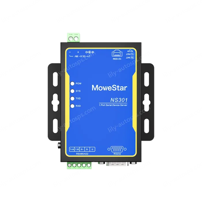 1 Port RS232/485/422 Serial to 100M Ethernet Server