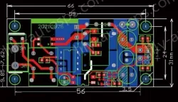 Small, safe isolated, regulated power supply switching power supply module 24V 1A