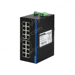16 Ports 10/100M T(x) Din-Rail Unmanaged Industrial Ethernet Switch