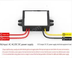 AC to DC power converter transformer step-down module regulator AC24V36V to DC12V 8A large aluminum shell