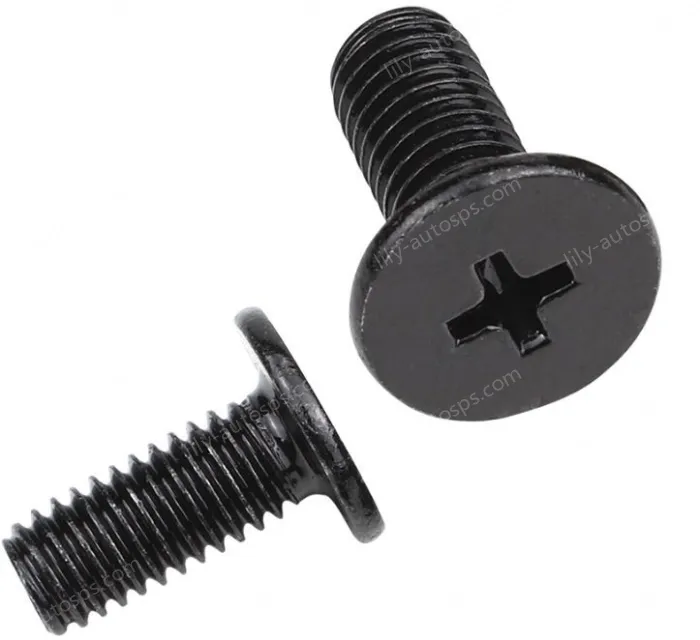 Carbon steel thin head screws M2*2.5*4