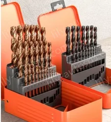 Professional iron box 19-piece set + 13 twist drills
