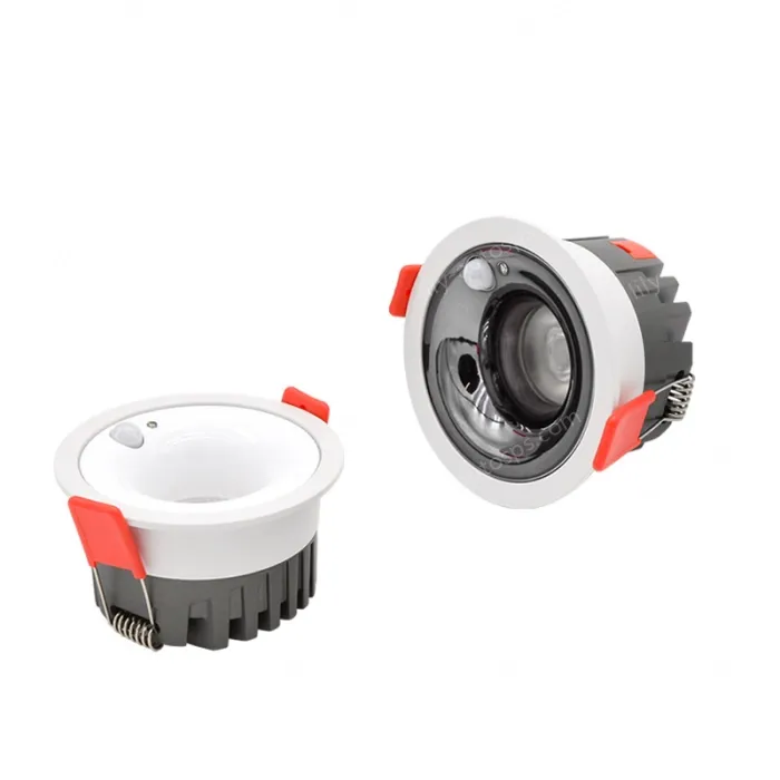 Deep anti-glare spotlights 12W